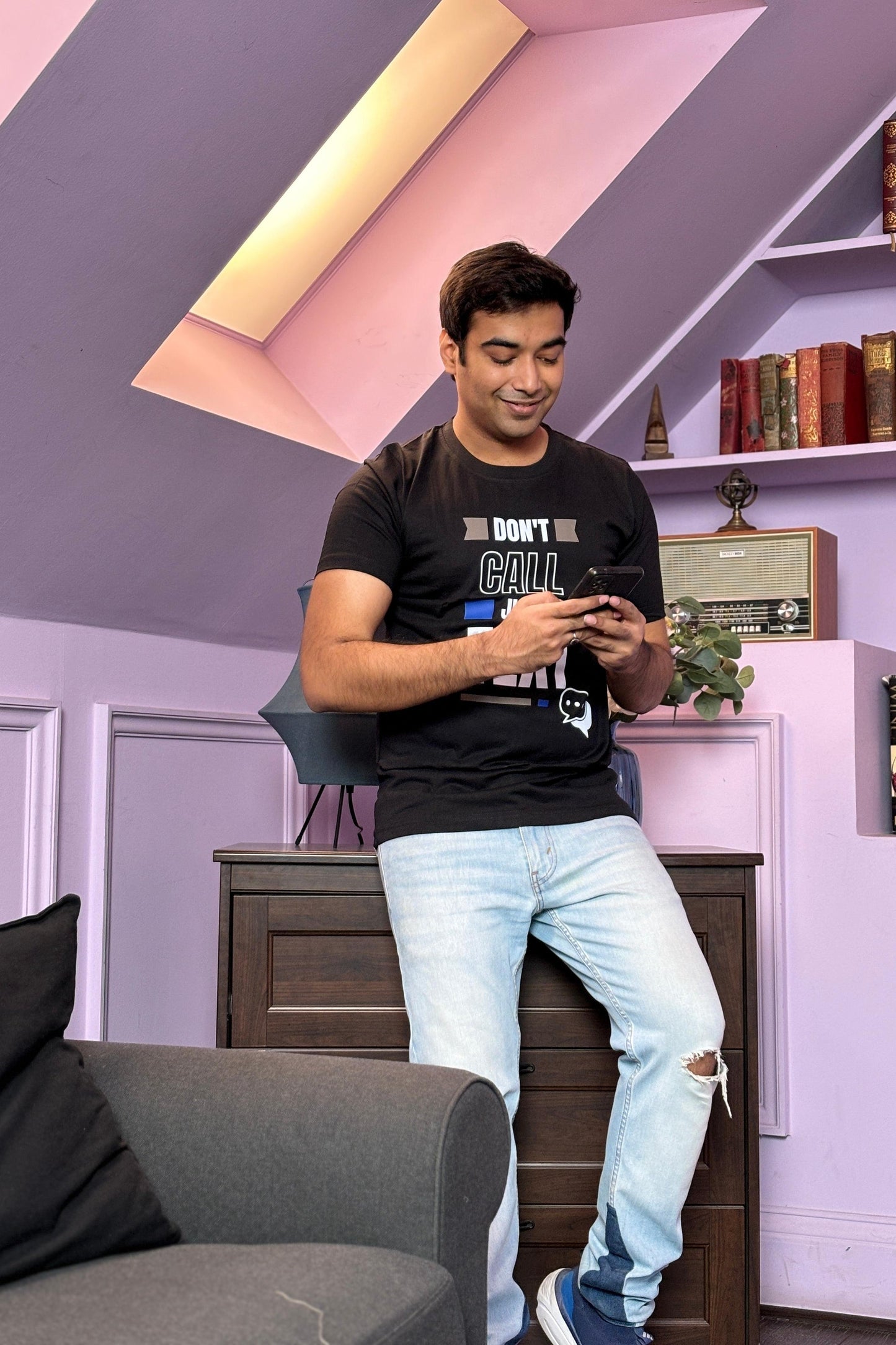 Don't Call Just Text T-Shirt