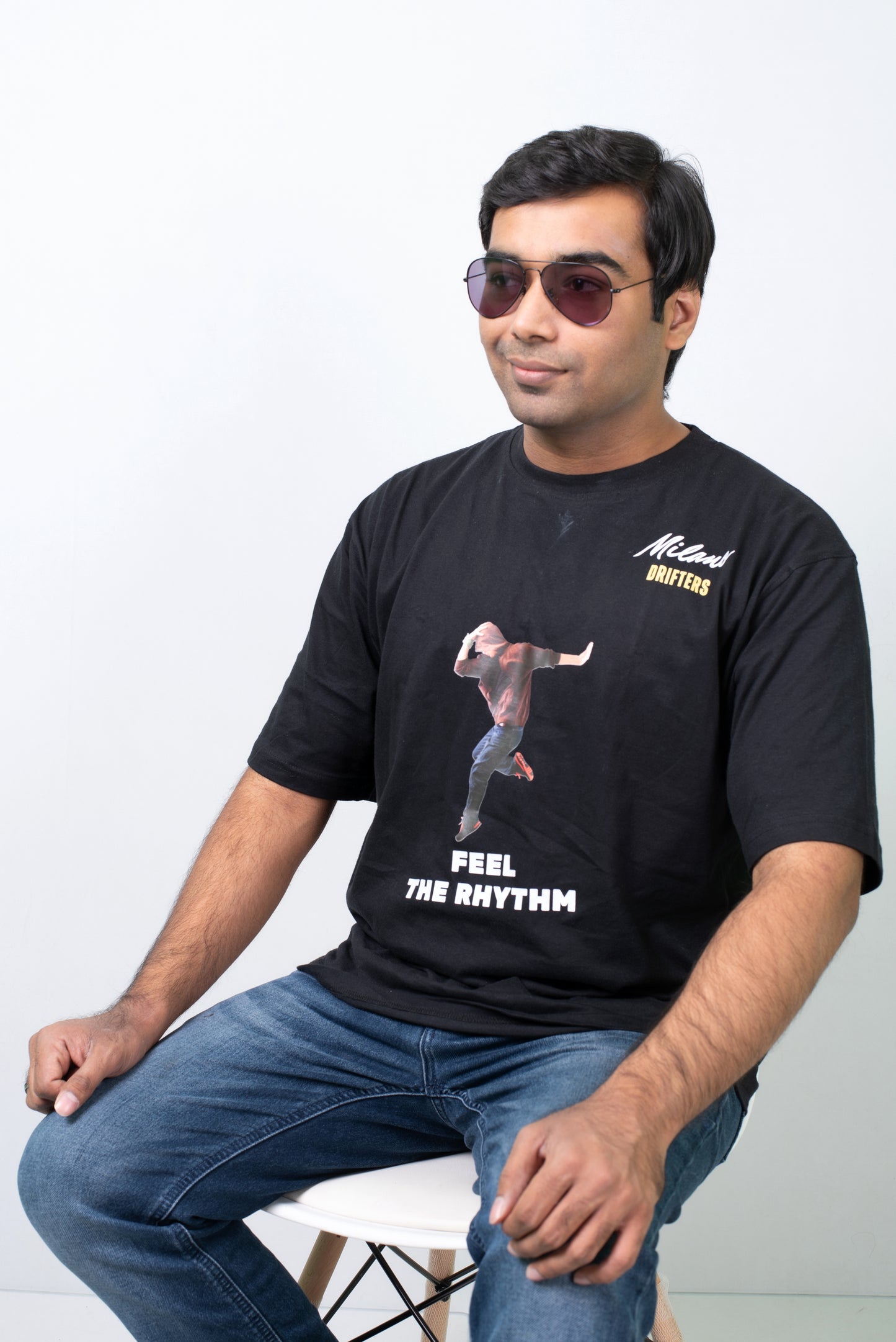 Oversized Feel The Rhythm T-Shirt