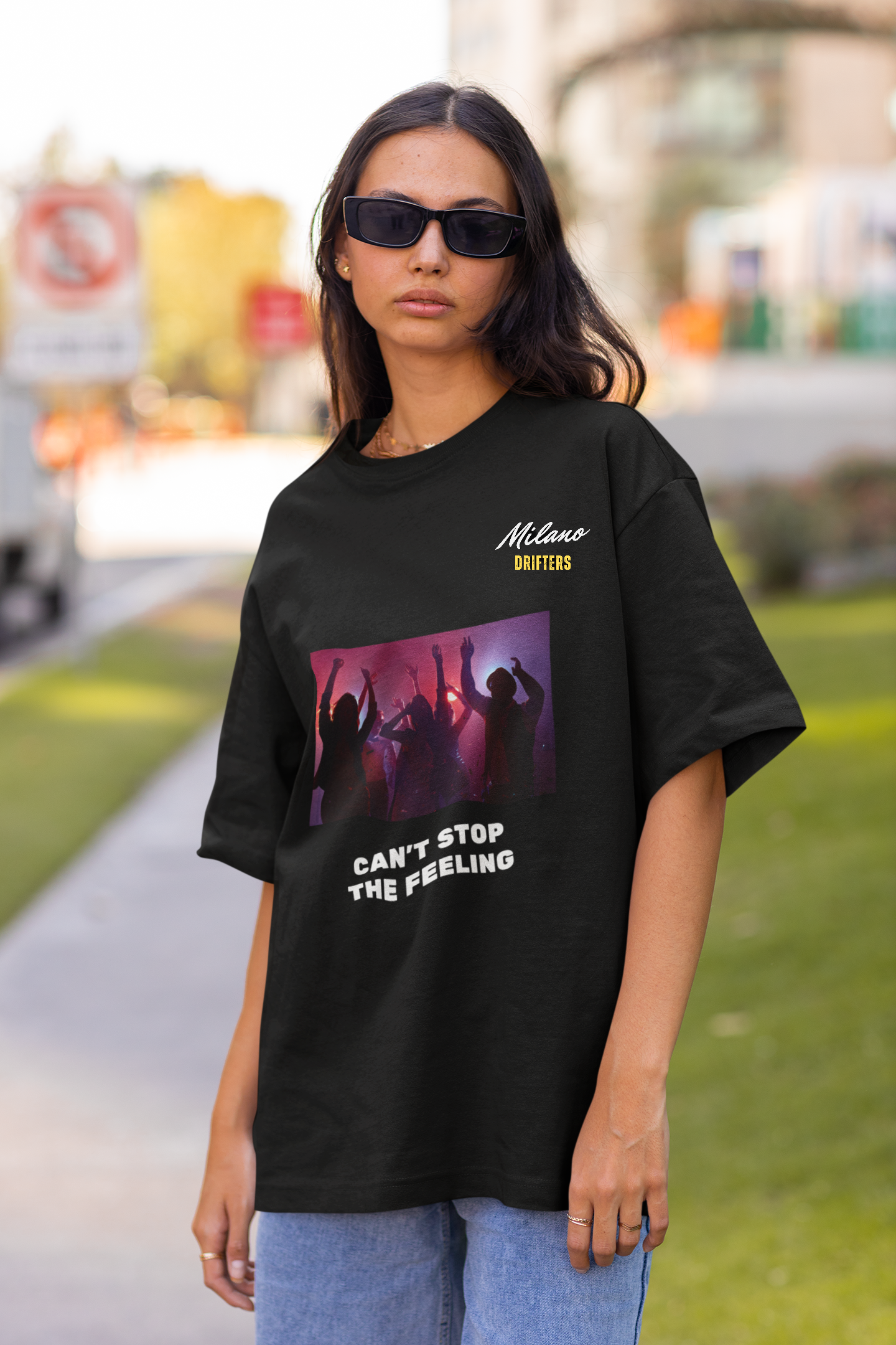 Can't Stop the Feeling Oversized T-Shirt