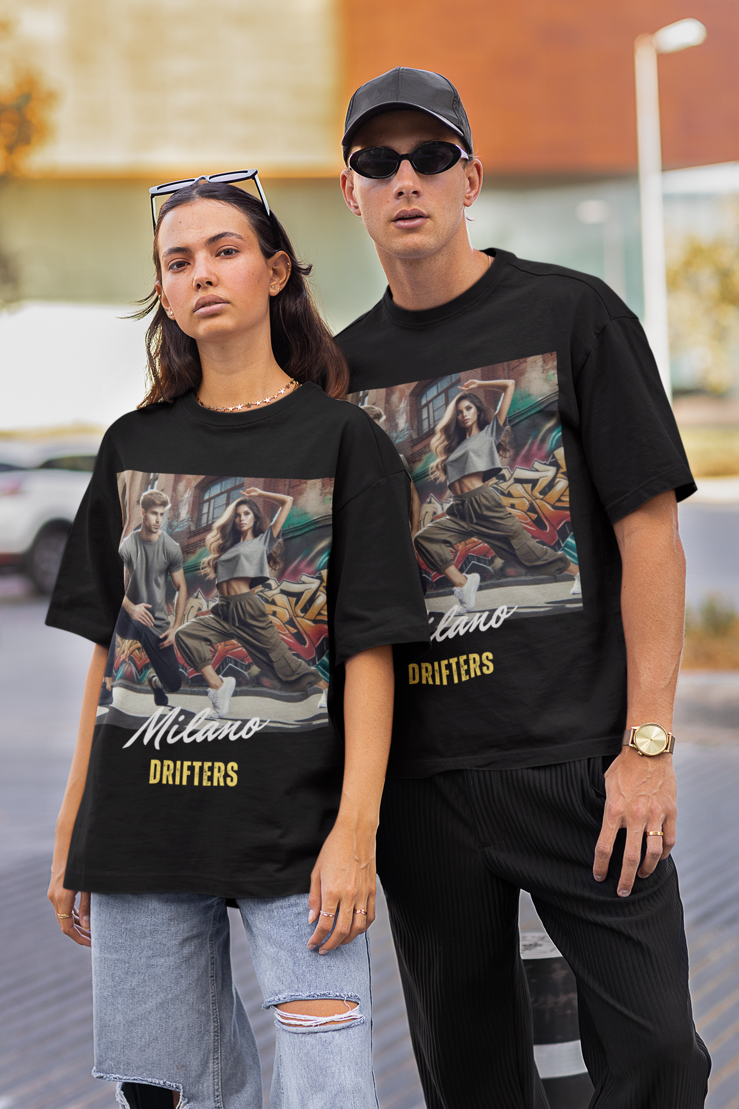 Milano Drifters Dancers Oversized T-Shirt